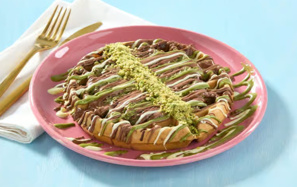 Kunafa Delight Waffle